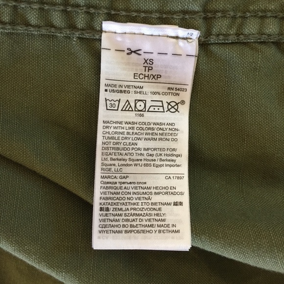 🌟SOLD🌟 GAP Long Utility Jacket - Picture 7 of 7